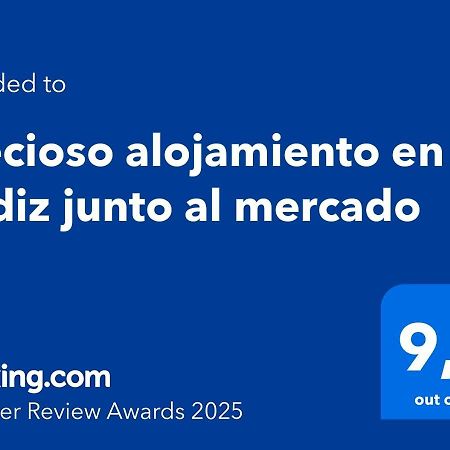 Precioso Alojamiento En Cadiz Junto Al Mercado Exteriör bild